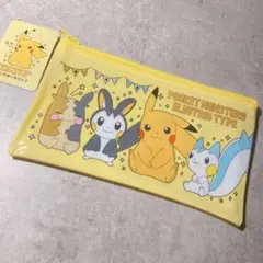 ポケットモンスター ピカチュウ ポケモン クリアポーチ クリアポーチワイド