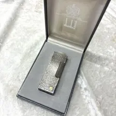 ケース付】ダンヒル ローラガス ライター バークパターンシルバー 