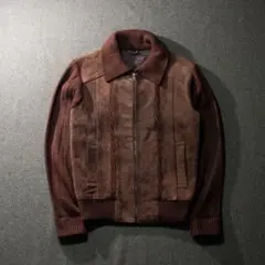 ニットブルゾン カーディガン