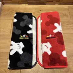 ミッキーマウス バスマット 2枚セット