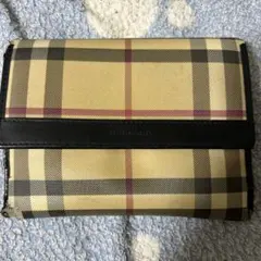 Burberry チェック柄 二つ折り財布