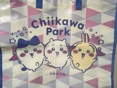 【おまけシールつき】ちいかわパーク おみやげバッグ フラッグ柄