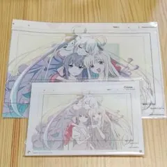 超かぐや姫！ ラフ原画 アクリルパネル 月見ヤチヨ 酒寄彩葉 かぐや 3