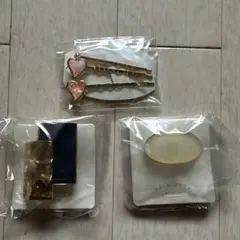 ヘアピンセット ハート型とストレートバー