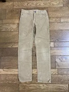 ベージュ コーデュロイ スリムフィット パンツ　　Gap 10 regular