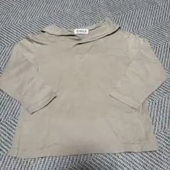 MILA ベージュ 長袖Tシャツ 95