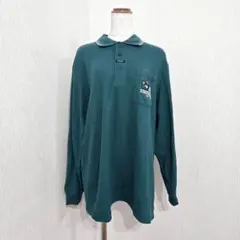 SIMPSON GOLF 長袖 ポロシャツ（L）グリーン ゴルフ スポーツのサムネイル