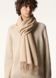 Loro Piana ロロピアーナ オペラ カシミア 大判 ストール 赤 - メルカリ
