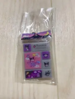 サンリオ　タイルシール　チャーム　クロミ　ガチャガチャ