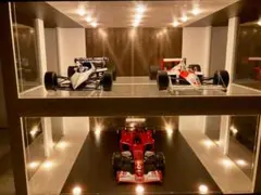 USB電源・1/43LDWK風 アール・デコ調・ディスプレーBOX/ネオジオラマ