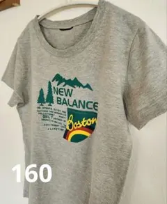 new balance　ニューバランス　Tシャツ　半袖　L　グレー　NBのサムネイル