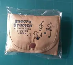 【超人気】Snoopy Studios 音楽モチーフ エコバッグ(大容量)