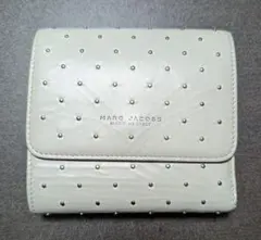 MARC JACOBS 三つ折りスタッズ財布 ホワイトのサムネイル