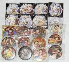 ワンピース　ルフィ　缶バッジ