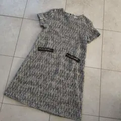 ZARA Kids 半袖ツイード風ミニワンピース 9歳