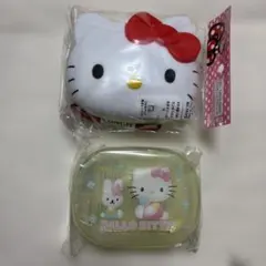 ハローキティ お弁当箱 ダイカットランチボックス　2個セット　レトロ