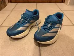 【美品】ADIZERO Boston13青(26.5cm)