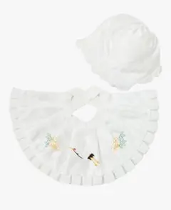 [きもの三作] お宮参り お宮参り よだれかけ お宮参りフードセット