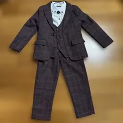 美品♡フォーマルスーツ♡入園式♡卒園式♡4点セット♡タグ付き♡100