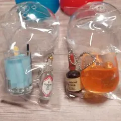 のんだくれ横丁 酒盛りナイト キーホルダー 2種セット