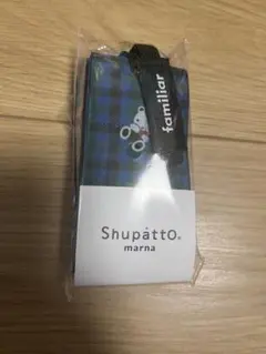 新品未使用　ファミリア　シュパットミニマルM緑系チェック