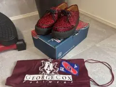 【希少】E COX ジョージコックス 花柄ラバーソール24 UK5 ジョージコックス☆花柄ラバーソール24 UK4 - メルカリ