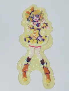 フレッシュプリキュア　ランダムキラキラ　ダイカットステッカーシール　キュアパイン
