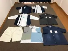 品物お安くしました！新品6点・美品1点 半袖シャツL L～Lサイズ、白Hパンツ