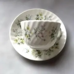 MINTON スプリングバレー カップ＆ソーサー 廃盤 英国製 ボーンチャイナ