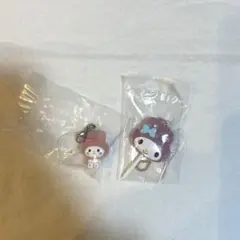 ★マイメロ　キャンディーチャーム　ゆるっとめじるしアクセサリー　2個セット