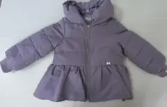 any FAM パープル ダウンコート 110