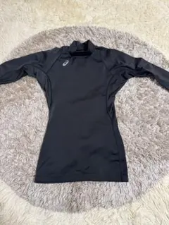 ASICS ブラック 長袖シャツ　アンダーウェア　キッズサイズ150
