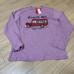 新品！タグ付き！PEANUTS バスデザイン 長袖カットソー M