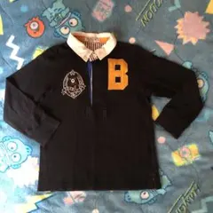 DOUBLE B 黒 ポロシャツ 110cm《used品》