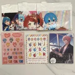 すとぷり ショッパー ステッカー ボディシール さとみめもりー 6点セット