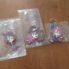 ウマ娘　ラバーマスコット　3点セット（ウォッカ、イナリワン、サウンズオブアース）