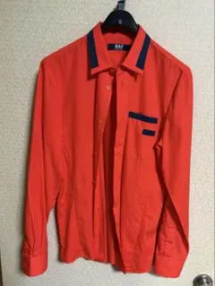 RAF by Raf Simons オレンジ長袖シャツのサムネイル