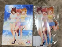 ウマ娘 新時代の扉 BluRay 購入特典 アクリルスタンド イラストボード