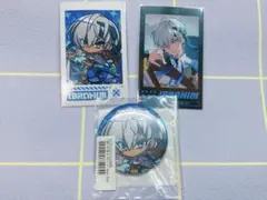 イブラヒム バトルモード Battle Mode チェキ 缶バッジ にじさんじ