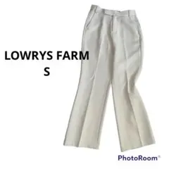 ローリーズファーム☆オフィスカジュアル、ストレートパンツS