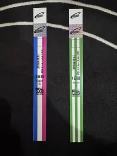 コミケ C108 1日目 2日目 午前 リストバンド 2枚セット - メルカリ
