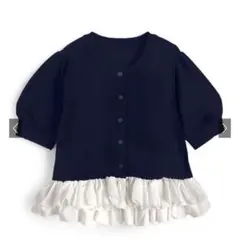 【GRL】フリルドッキングニットカーディガン[an1945]