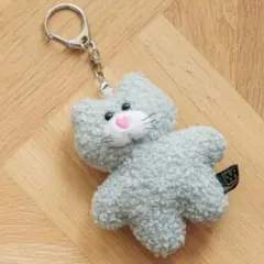 mojojojo LOWRYS FARM トイキーホルダー　GRYねこ