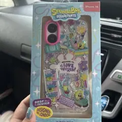SKINNYDIP iPhone 16 スポンジボブ ケースのサムネイル