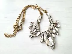 ネックレス　ビジュー