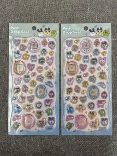 国内正規品　たまごっちプチドロップステッカー　2枚セット