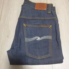 Nudie Jeans Co. ストレートデニム ダークブルー