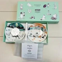 【新品未使用】ムーミン アラビア ミニプレートセット