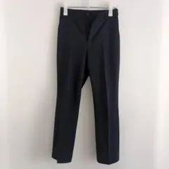 ネイビー スラックス ベルトループ付き