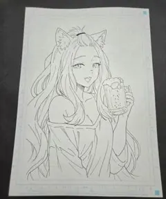 ファンアート　アルねこ　酒井アル子